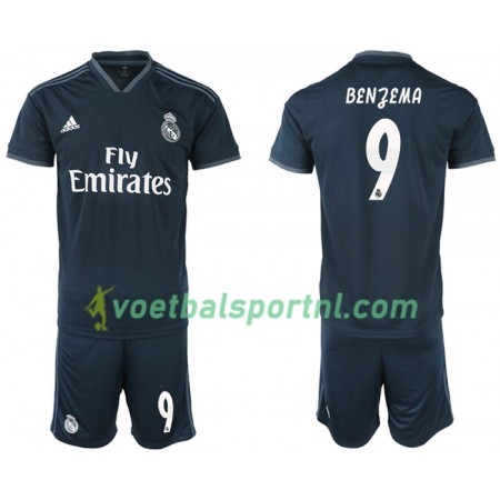 Real Madrid BENZEMA 9 Kind Uit Tenue 2018-19